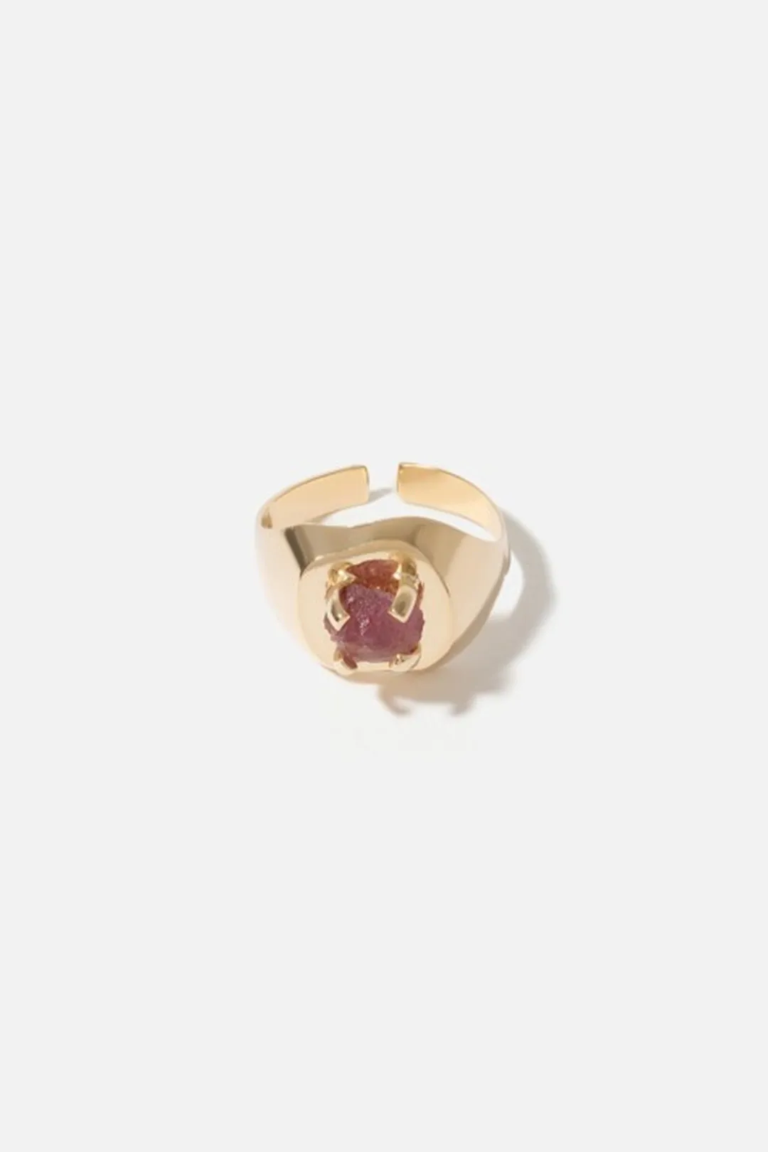 Dipua Anel Casulo Turmalina Rosa