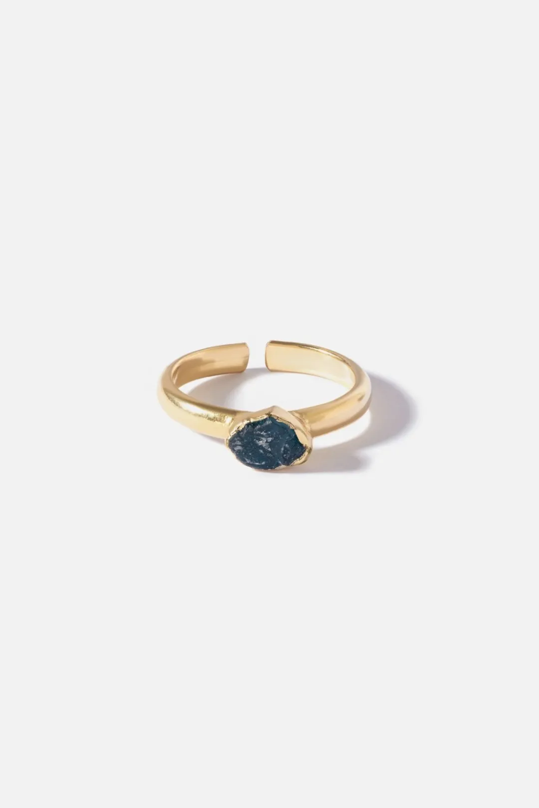Dipua Anel Urano Banhado a Ouro: Charme Celestial