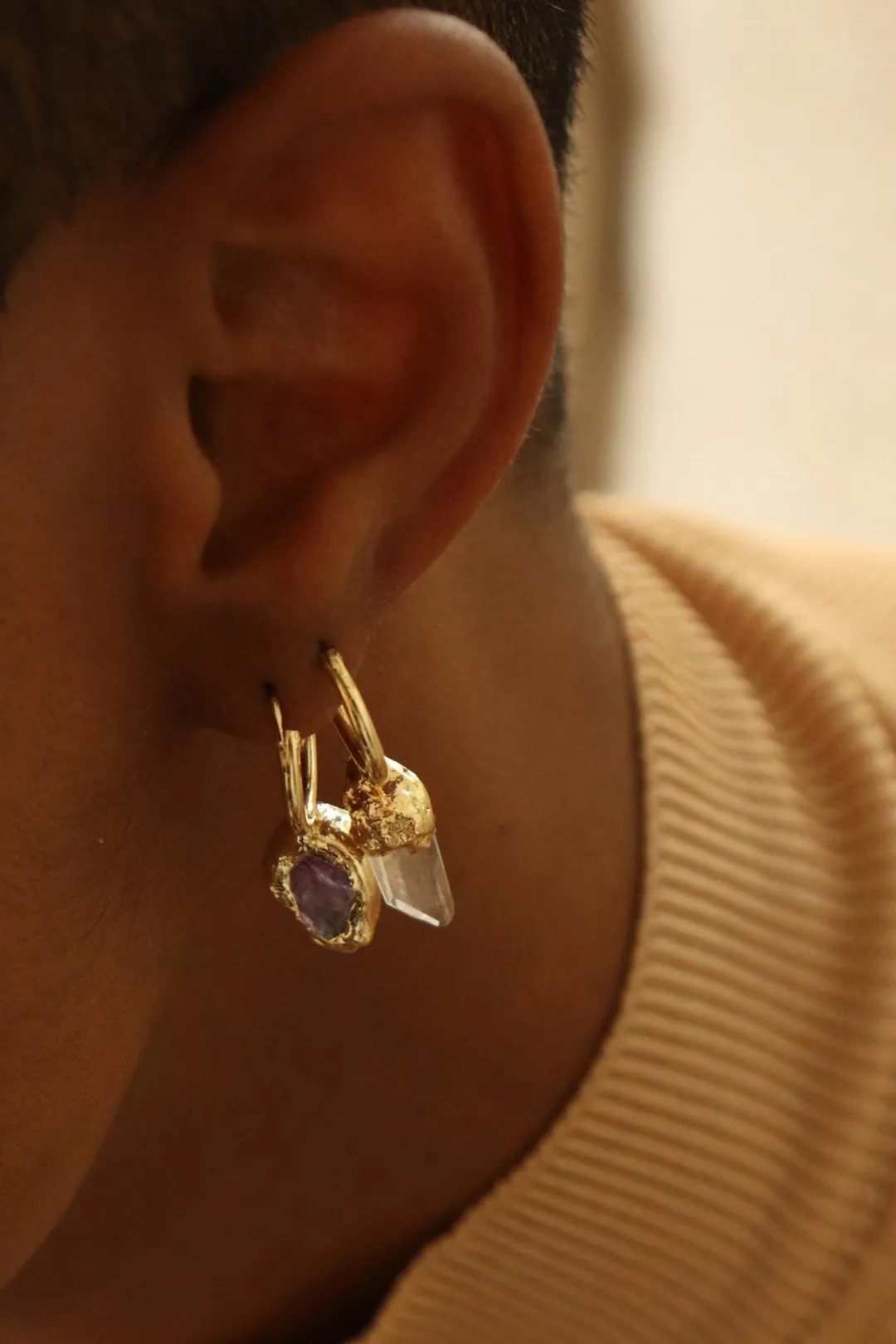 Dipua Argola Hana : design prateado para diferentes ocasiões