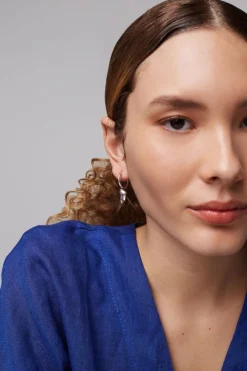 Dipua Argola Kriso Prateada - Beleza com um Toque Contemporâneo