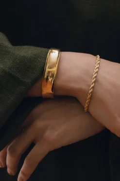 Dipua Bracelete Paris Ouro
