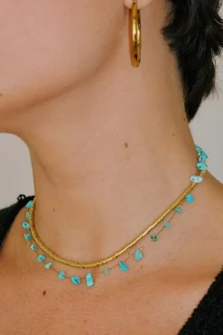 Dipua Colar Dalia Dourado