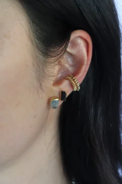 Dipua Ear Cuff Aria Banhado a - Leveza e Estilo em Uma Peça Única