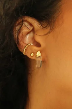 Dipua Ear Cuff Aria Banhado a - Leveza e Estilo em Uma Peça Única