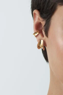 Dipua Ear Cuff Eiffel Banhado a - Beleza e Originalidade em um Acessório