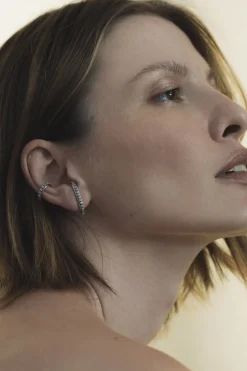 Dipua Ear Cuff Nubia Banhado a - Modernidade e Originalidade em Uma Peça