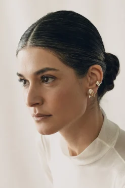 Dipua Ear Cuff Paris Banhado a - Tendência Urbana com um Toque Charmoso