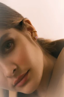 Dipua Ear Cuff Slim Banhado a - Modernidade e Estilo em Uma Peça