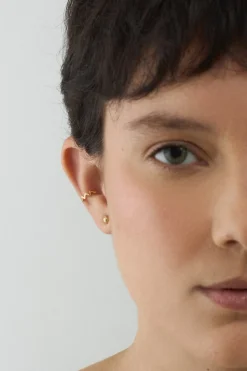 Dipua Ear Cuff Zig Banhado a - Tendência e Versatilidade em Uma Peça