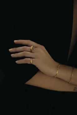 Dipua Pulseira Chat Banhada a - Beleza Contemporânea e Estilo Durad