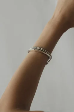 Dipua Pulseira Isla Banhada a Prata - Beleza e Estilo em Cada Pérola