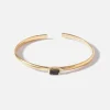 Dipua Pulseira Prana em Ouro - Estilo Energético com um Toque Moderno
